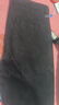 真维斯（Jeanswest）休闲裤男春夏秋季薄款2026新款宽松直筒商务舒适棉弹百搭裤子男 黑色 32 码(2尺5) 实拍图