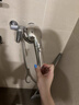沐唯（muvi）增压淋浴花洒全套喷头套装洗澡浴霸花洒软管高加压卫浴手持莲蓬头 实拍图