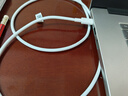 华为（HUAWEI）6A数据线充电线 USBType-C转USBType-C/线长1.8m/高品质线芯原装 白色CC800 实拍图