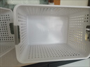 名创优品同款 杂物收纳筐塑料桌面收纳盒厨房橱柜零食玩具整理筐 活动专享-高款特大号 实拍图