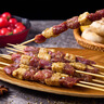 鲜京采内蒙古孜然羊肉串净重2斤 （约50串）露营户外烧烤 京东自有品牌 实拍图