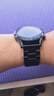 斯泰克适用华为手表Watch5/GT6/5/4/3/pro/保时捷/小米S4荣耀magic2/oppowatch4pro不锈精钢三株替换表带 实拍图