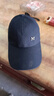棒球帽鸭舌帽女帽子户外太阳帽遮阳休闲男士防晒加长夏季 M标深蓝色 均码 56 实拍图