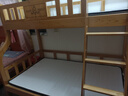 榕匠 橡胶木上下床纯实木双层床高低床男孩女孩上下铺儿童床子母床 爬梯款+5CM椰棕床垫*2 1200mm*2000mm【升级加厚】 实拍图