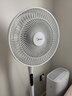 美的（Midea）【闪拆系列】一键闪电拆装直流变频家用语音电风扇一级能效轻音落地扇大风力卧室立式电扇SDJ30BC 实拍图