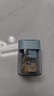 得力（deli）双孔带屑盒小学生卷笔刀转笔刀削笔刀转笔刀铅笔削笔器学习开学文具儿童开学生日礼物蓝色 实拍图