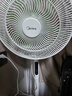 美的（Midea）【幸运草安睡1S】一级能效直流变频声控电风扇家用遥控卧室静音落地扇台式桌面抗菌大风力转页扇 实拍图