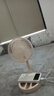 伸缩折叠小风扇家用静音充电型办公台式USB桌面宿舍大风力无线夏台面落地两用折叠电风扇 【直插无调档开关】随机颜色 实拍图