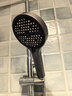 苏泊尔（SUPOR）增压手持花洒喷头畅淋空气涡轮增压多功能莲蓬头淋浴带喷枪灰色s 实拍图