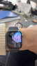 Apple/苹果 Watch S11 智能手表GPS款42毫米深空灰色铝金属表壳黑色运动型表带M/L MEUH4CH/B 实拍图
