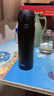 膳魔师（THERMOS）不锈钢保温杯磨砂黑保冷杯500ml车载水杯男女学生礼物JNL-502-ALB 实拍图