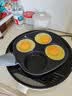 炊大皇煎锅不粘锅早餐盘四孔煎蛋平底锅18cm电磁炉通用谷里GL18BF 实拍图