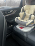 Heekin德国 儿童安全座椅汽车用0-4-12岁婴儿宝宝360度旋转ISOFIX硬接口 时尚灰(ISOFIX+360度旋转) 实拍图