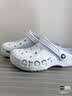 卡骆驰（CROCS）贝雅卡骆班洞洞鞋|205089 冬日白-1LI 37/38(230mm) 实拍图
