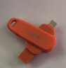 闪迪（SanDisk）64GB Type-C USB3.2 手机U盘DDC6橙色 手机电脑存储盘 双接口大容量优盘 实拍图