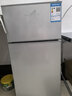 新飞冰箱小型租房用 一级能效冷 藏冷冻两用1-2人家用小冰箱 出租房双门电冰箱办公室两门 26年旗舰 76A一级能效【带净味盒】银 实拍图