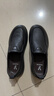 意尔康男鞋秋季羊皮舒适一脚蹬皮鞋男软面套脚商务休闲鞋 59171W黑色 42 实拍图