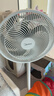 美的（Midea）电风扇家用7叶落地扇摇头电风扇循卧室宿舍轻音风扇台式桌面小型风扇台地两用升级款 白色丨7叶台地两用 实拍图