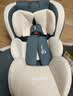 贝蒂乐儿童安全座椅汽车用婴儿宝宝安全椅新生儿车载座椅可坐躺 灰（坐躺调节+安全带双向安装） 实拍图