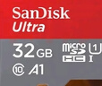 闪迪（SanDisk）32GB TF（MicroSD）内存卡A1 U1 C10 至尊高速移动版存储卡 读速120MB/s 手机平板游戏机内存卡 实拍图
