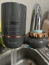 美的（Midea）净水器水龙头过滤器家用自来水滤水器直饮前置过滤器厨房卫生间通用除水垢除余氯双出水可清洗滤芯 一机一芯【可清洗滤芯】 实拍图