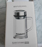 富光大容量高硼硅双层玻璃杯带茶隔加厚水杯子带把泡茶杯办公杯 实拍图