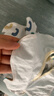 爱贝迪拉（AIBEDILA） 婴儿口水巾4条纯棉印花围嘴宝宝360°旋转饭兜3层新生儿防水围兜 实拍图