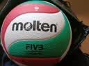 摩腾（molten）排球5号FIVB排协认证PU材质V5M5000中国排协比赛训练用球学生中考 实拍图