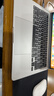 联想（Lenovo）无线蓝牙鼠标充电鼠标轻音鼠标 Air Handle充电版轻音双模鼠标 便携办公鼠标 白 实拍图