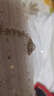 珂莱蒂尔【明星同款 玫瑰裙】春季款简约连衣裙女优雅气质收腰A字裙 本白 XL 实拍图