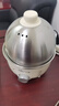 小熊（Bear） 煮蛋器 小型家用电蒸锅智能定时不锈钢蒸蛋器自动断电蒸锅鸡蛋羹迷你鸡蛋器易操作 单层 【旋钮定时+304不锈钢】ZDQ-B07C3 实拍图