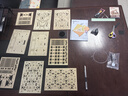 若态摩天轮八音盒音乐盒积木拼图儿童玩具手工diy拼装生日礼物男女生 实拍图