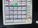 GANSS 3104TPro/3087TPro/3108TPro客制化机械键盘104键高斯三模RGB无线键盘蓝牙有线插拔办公游戏键盘 3104TPro白色【GASKET结构】三模RGB KTT晶粉轴（ 实拍图