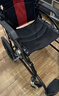 京巧轮椅折叠老人轻便旅行手推车胖人专属加宽便携式专用出行轻便轮椅 实拍图