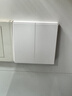 Aqara智能开关D1单火双键智能家居遥控已接入米家APP/苹果HomeKit 白色 实拍图