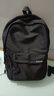双星背包男潮牌双肩包女书包初中大容量高中大学生休闲笔记本电脑包 黑色【单包】 实拍图