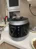 福库（CUCKOO）韩国原装进口家用多功能高压电饭煲麦饭石型内胆高压力煮饭煲锅5升4-5人份CRP-Q1050FS 实拍图