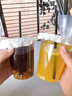 双枪（Suncha）奶茶杯一次性塑料水杯带盖吸管露营外带便携用咖啡杯400ML*20套 实拍图