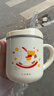 LUSN儿童牛奶杯刻度家用敞口316L不锈钢宝宝吸管杯学饮杯喝水杯子 316L牛奶杯【马年限定】带盖赠吸管 实拍图