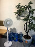 美的（Midea）【幸运草安睡1S】一级能效直流变频声控电风扇家用遥控卧室静音落地扇台式桌面抗菌大风力转页扇 实拍图