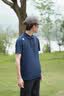 迪桑特（DESCENTE）TRAINING系列男士吸湿速干防晒短袖POLO衫夏季新品 NV-藏青色 M (170/92A) 实拍图