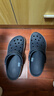 卡骆驰（CROCS）贝雅卡骆班洞洞鞋轻便耐磨一脚蹬休闲鞋女鞋时尚沙滩鞋|205089 深蓝/辣椒红-4CC 45 (290mm) 实拍图