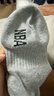 NBA袜子男士运动袜夏季抗菌防臭消臭吸汗无骨棉袜跑步中筒袜3双 实拍图