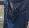 京东京造【已售30w件+】牛仔裤男士休闲裤子男款直筒高端春夏季新款深蓝32 实拍图