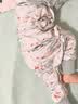 Cutelife婴儿睡袋竹棉纱布分腿睡袋秋冬透气婴幼宝宝四季用防踢被四层六层 【四层竹棉】浅滩火烈鸟(室温24-26度) 100码 /身高95-105cm【2.5-4岁】 实拍图