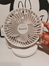 赛亿电风扇小风扇小台扇迷你USB手持便携电风扇小型学生宿舍床头办公室轻音桌面扇小型可车载风扇 实拍图