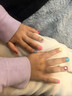 润本儿童指甲油化妆品安全无味可撕拉女孩新年美甲[欢乐]彩妆礼盒*3瓶 实拍图