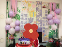 欧妮姿生日场景布置女孩生日气球道具氛围布置场景派对装饰快乐银色星月 实拍图