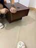 灏森梦床头柜卧室2026新款小型床头桌现代简约床边柜窄款置物收纳架柜子 【加高款】胡桃色40CM-京仓发 实拍图