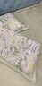 罗莱家纺 A类花卉冰丝席【可机洗】抗菌防螨凉席 床笠款 绿120*200*30 实拍图